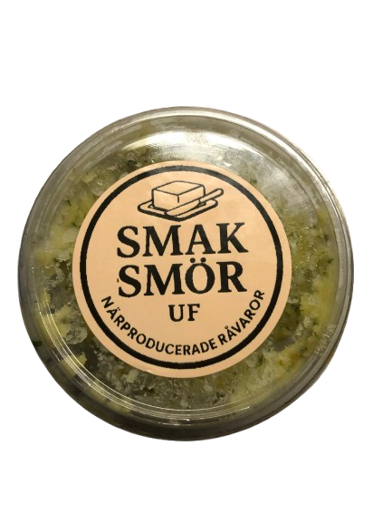 Dill- och citronsmör i burk